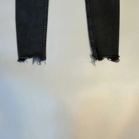 Zara black high-rise jeans size 2 - Picture 7 of 8